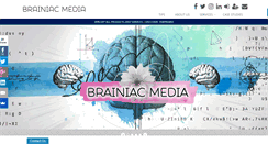 Desktop Screenshot of brainiacmedia.net